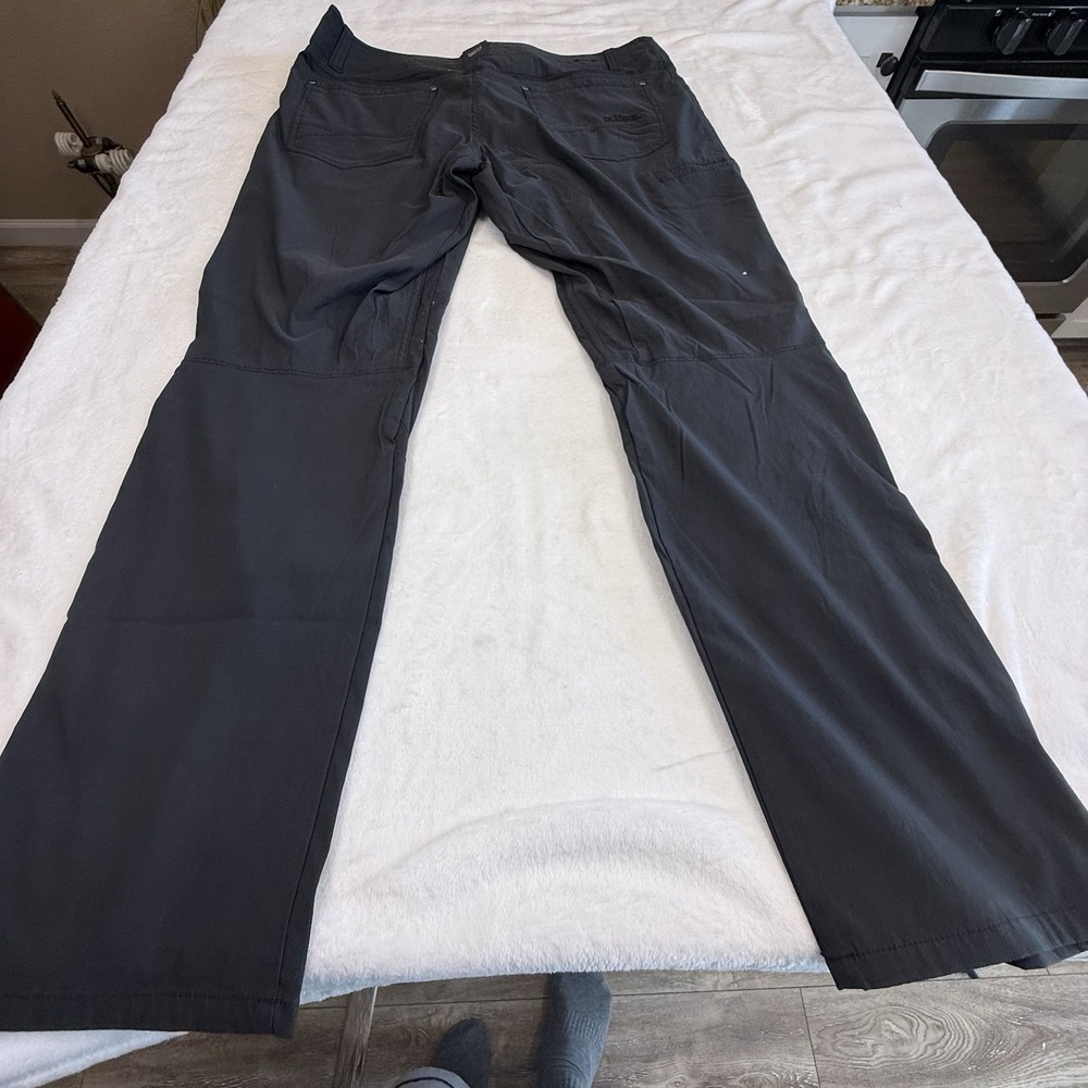 Kuhl Pants Mens 36x30 Gray Nylon Stretch Hiking Outdoor Trail 5 Pocket - Picture 11 of 13